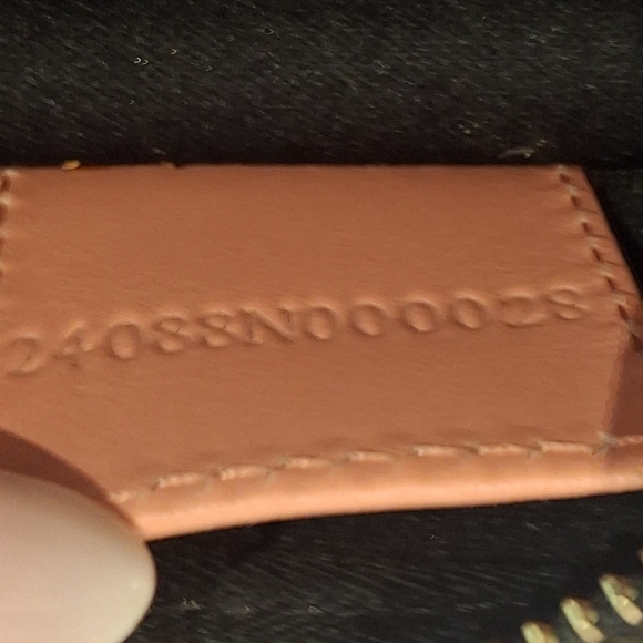 EUC Authentic Fendi Black & White Zucca Print Mini Tote Bag With Pink Handle OS - Picture 11 of 16